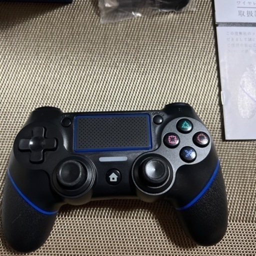 新品未使用の社外製PS4ワイヤレスコントローラー
