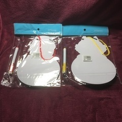 【新品】ディズニーダイカットメッセージボード　ホワイトボード　2つセットの画像