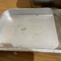 昭和レトロな給食の時に使ってたトレイの画像