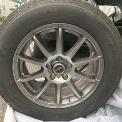 スタッドレス4本セット(ホイール込) ハリアーRAV4など