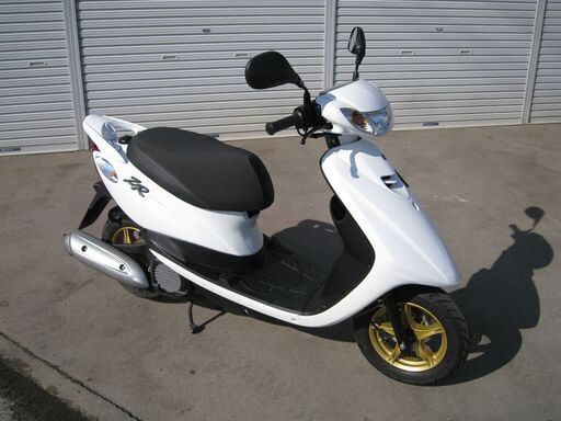 超低走行!! JOG ZR スペシャルエディション(SA58J) 4ST FI車 白