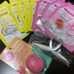 【ALL新品】フェイスマスク、バンスクリップ、オーガニックリップ...