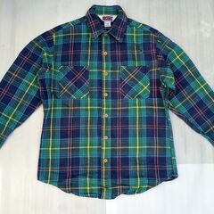 【取引完了済】【80's 古着】BIG MAC●ヘビーネルシャツ...