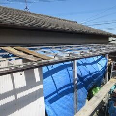 借家のスレート交換、便利屋、福岡