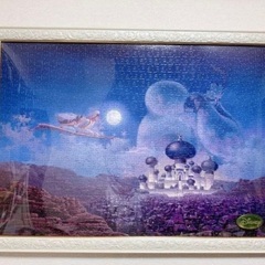 未開封】アラジンのパズル+ディズニー専用パネルのセット