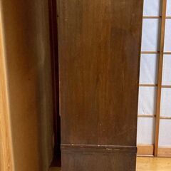 アンティーク　ケヤキ　水屋箪笥　茶箪笥　飾り棚の画像