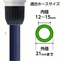 タカギ(takagi) ホース 送水ホース2m 高圧洗浄機 の画像