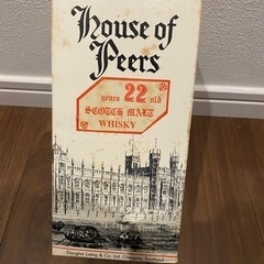 古酒　House of peers【ハウスオブピアーズ】 22年 750ml 箱ありの画像