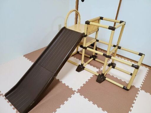 3ヶ月使用すべり台\u0026ジャングルジム