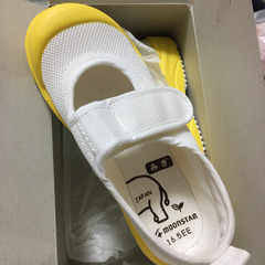 16.5cm 新品かわいい上履き　保育園幼稚園などの画像