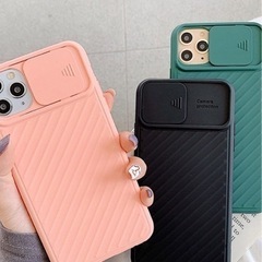 新品未使用　c.u.l スライドカバー カメラレンズ保護iPhoneケース　iPhoneXの画像