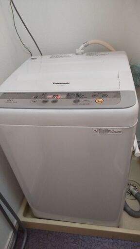 受付終了しました　洗濯機　パナソニック　５kg47L 16年製　NA-F5OB9