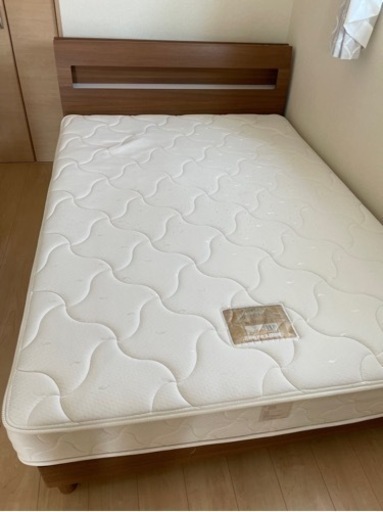 ダブルベッド　マットレス付　スイートデコレーション