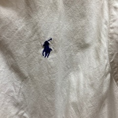 ラルフローレン  白シャツの画像