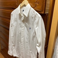 ラルフローレン  白シャツの画像
