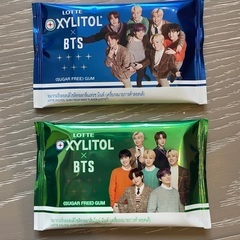 キシリトールガム BTS 2個　海外限定　タイ限定