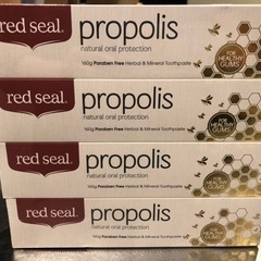 コストコ　レッドシール プロポリス配合歯磨き 160g x 4本