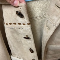 ミキハウス　ムートン風コートの画像