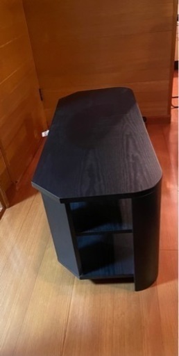 テレビ台黒の木目調