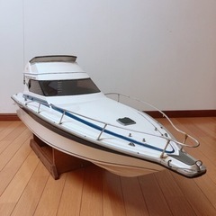 ヤマハ(YAMAHA) タミヤ(TAMIYA)大型ラジコンボート...
