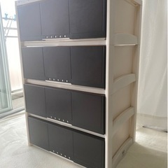 ※受渡予定者様決定※【無料でお譲りします】引き出し収納ケース4段の画像