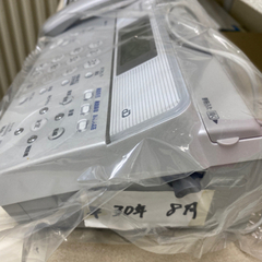 電話機、ファックス付き、パナソニック製の画像