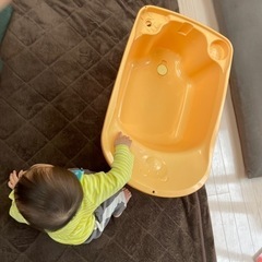 【差し上げます】赤ちゃん本舗　ベビーバス　新生児　沐浴用