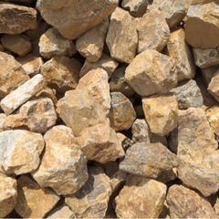 ロックガーデンに使用する割栗石が欲しい