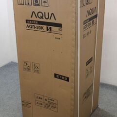 新品未使用 アクア 2ドア AQR-20K（S） 冷蔵庫（201L・右開き） ブラッシュシルバー AQUA  新品家電 店頭引取歓迎 R5611)