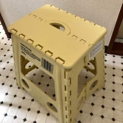 踏み台　折りたたみチェア　イス　アウトドアの画像