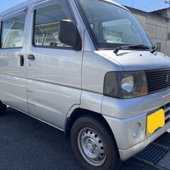 三菱　ミニキャブ　バン　4WD　H15年　車検R4年5月20日　銀