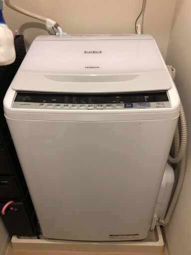 HITACHI ビートウォッシュ 日立 BW-V80Bシャンパン 8ｋｇ