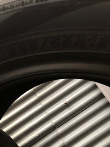 デリカ新車外し未使用225/55R18 