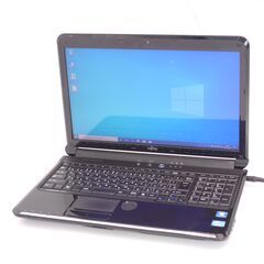 中古良品 ノートパソコン 富士通 AH56/D 新品SSD搭載 Wi-Fi有 15.6型 第2世代Core i5 4GB Blu-ray 無線 webカメラ Windows10 Office
