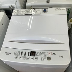安心の6ヶ月保証付！！【Hisense (ハイセンス)】取りに来れる方限定！全自動洗濯機売ります！ 