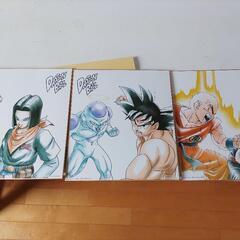 色紙　ドラゴンボール　6枚