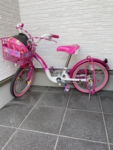 ディズニー　16インチ 子供用自転車 ミニーマウス