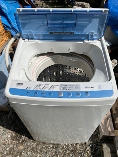 サンヨー　洗濯機　6kg