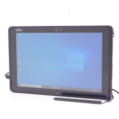 中古美品 タブレット FUJITSU 富士通 Q507/RE 高速SSD WiFi有 10.1型 Atom x5-Z8550 4GB 無線 Bluetooth webカメラ Windows10 Office