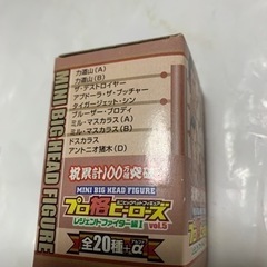 プロレス格ヒーローズ、ミニヘッドフィギュアの画像