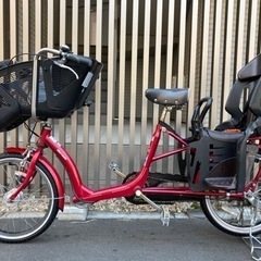 美品)MARUISHI三人乗り変速ママチャリ(非電動)