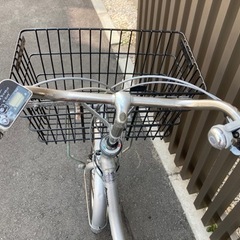 (バッテリー美品)Panasonic変速電動アシスト自転車(配達用最高です)の画像