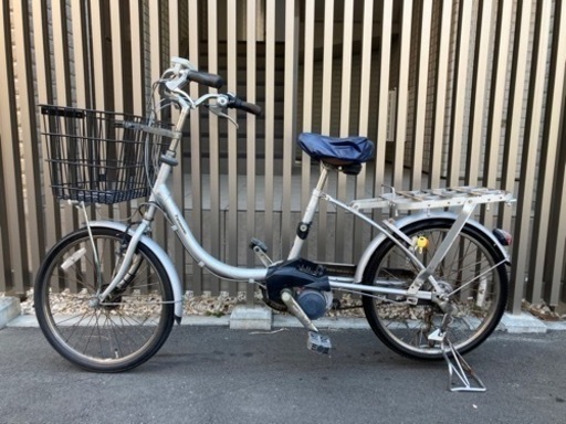 (バッテリー美品)Panasonic変速電動アシスト自転車(配達用最高です)