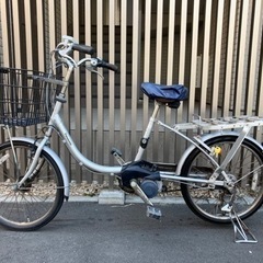 (バッテリー美品)Panasonic変速電動アシスト自転車(配達...