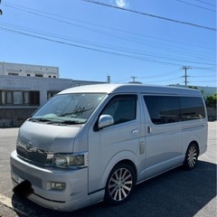 トヨタハイエースレジアス 2700cc 99000km １０人乗り 車検2年付の画像