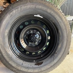 FJクルーザー　純正ノーマルタイヤ&ホイール