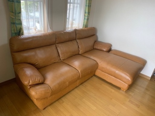 本革ソファ