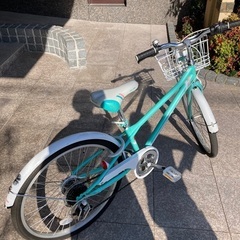 24インチ自転車　五段階切替