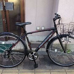 PRECISION[プレシジョン]TRG 700cクロスバイク アルミ/7speed/ブラック