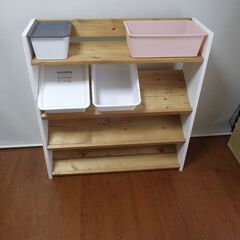 収納ラック　おもちゃ収納ボックス　靴箱　シューズラック　多機能棚